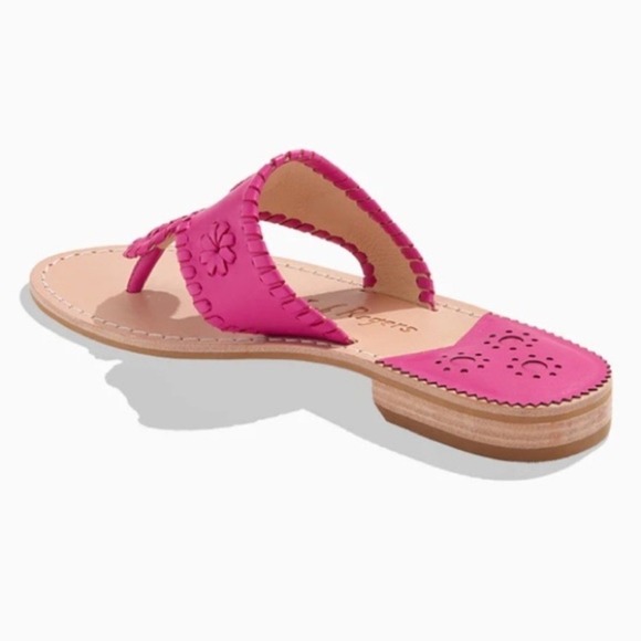 Jack Rogers flat sandals fuchsia size 8 m Summer vacation - Picture 6 of 10